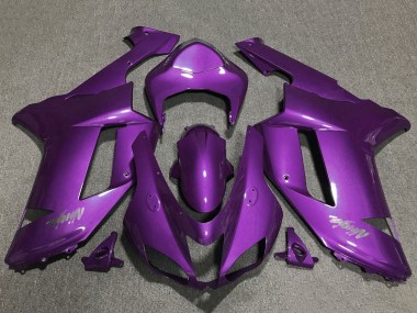 Online 2007-2008 Kawasaki ZX6R Motorcycle Fairings - Purple Canada