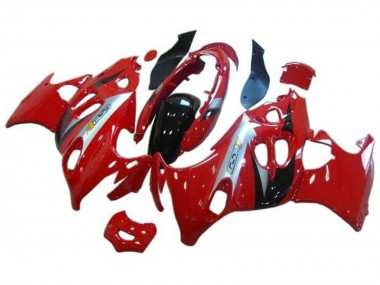 Online 2004-2006 Suzuki GSX600F/GSX750F Motorcycle Fairings - Red Silver Black Canada