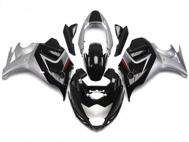 Online 2008-2013 Suzuki GSX650F Motorcycle Fairings - Glossy Black Silver Canada
