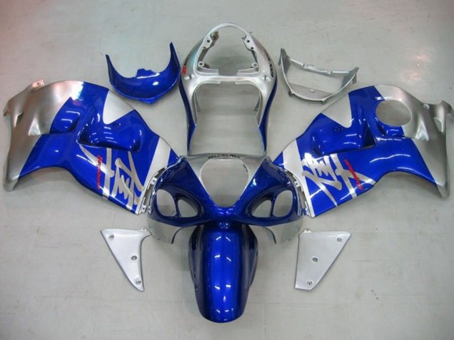 1996-2007 Suzuki GSXR 1300 Hayabusa Motorcycle Fairings - Blue Silver Red Canada