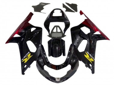 Online 2000-2002 Suzuki GSXR1000 Motorcycle Fairings - Glossy Black Red Yellow Canada