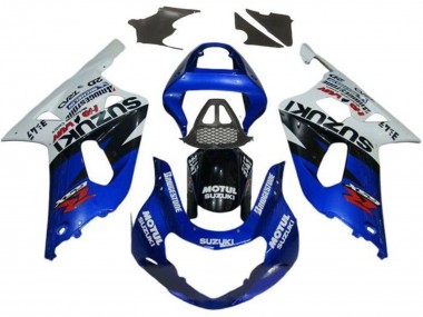 Online 2000-2002 Suzuki GSXR1000 Motorcycle Fairings - White Red Blue Black Red Canada