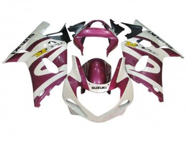 Online 2000-2002 Suzuki GSXR1000 Motorcycle Fairings - White Purple Yellow Canada