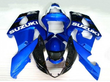 Online 2003-2004 Suzuki GSXR 1000 Motorcycle Fairings - Blue Black White Canada