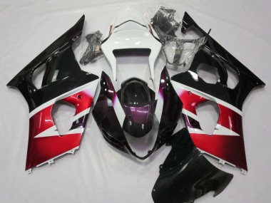 Online 2003-2004 Suzuki GSXR 1000 Motorcycle Fairings - White Red Purple Black Canada