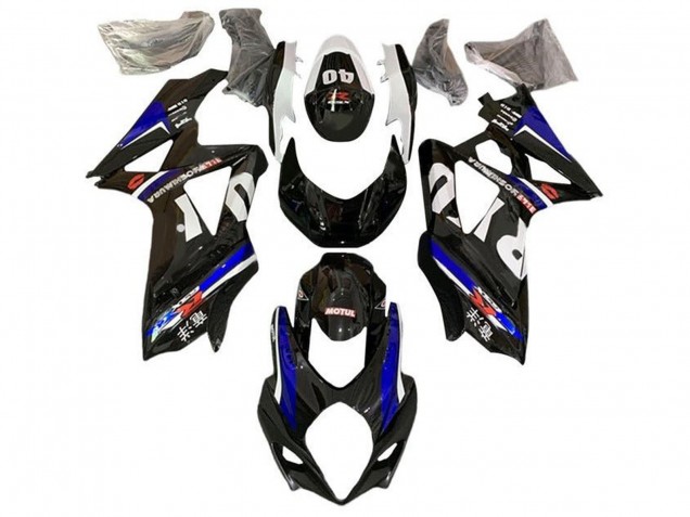 2005-2006 Suzuki GSXR 1000 Motorcycle Fairings - Black Blue White Red Yoshimura Canada