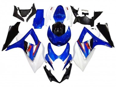 Online 2005-2006 Suzuki GSXR 1000 Motorcycle Fairings - White Blue Black Red Canada
