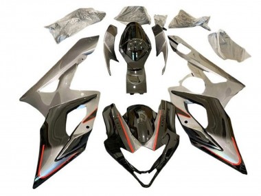 Online 2005-2006 Suzuki GSXR 1000 Motorcycle Fairings - Silver Black Red Stripe Canada