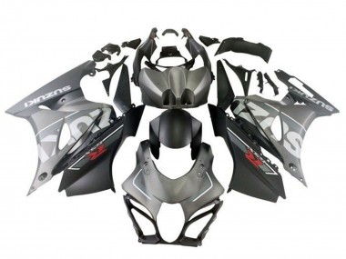 Online 2017-2024 Suzuki GSXR1000 Motorcycle Fairings - Matte Silver Matte Black Canada