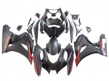Online 2017-2024 Suzuki GSXR1000 Motorcycle Fairings - Matte Black Matte Red Canada