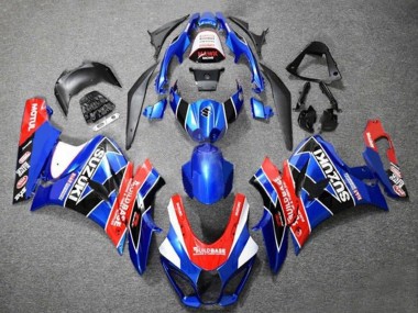 Online 2017-2024 Suzuki GSXR1000 Motorcycle Fairings - Blue Red White Black Canada