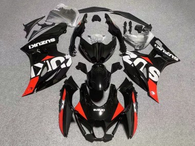 Online 2017-2024 Suzuki GSXR1000 Motorcycle Fairings - Black Red White Canada