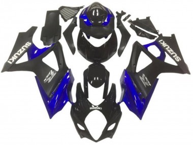 Online 2007-2008 Suzuki GSXR 1000 Motorcycle Fairings - Glossy Black Matte Black Blue Grey Canada
