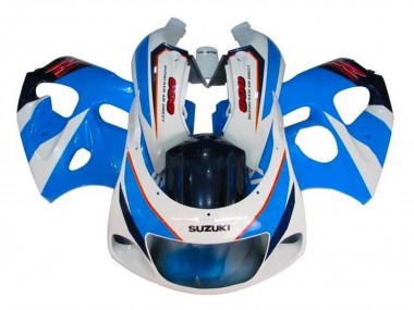 Online 1996-2000 Suzuki GSXR 600 / GSXR 750 Motorcycle Fairings - Blue White Red Canada
