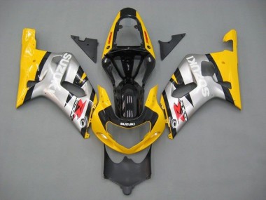 Online 2001-2003 Suzuki GSXR 600 / GSXR 750 Motorcycle Fairings - Yellow Silver Glossy Black Red Canada