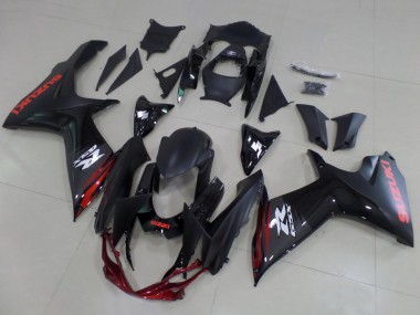 Online 2011-2024 Suzuki GSXR 600 / GSXR 750 Motorcycle Fairings - Matte Black Glossy Black Red White Canada