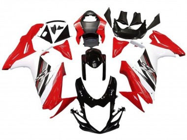 Online 2011-2024 Suzuki GSXR 600 / GSXR 750 Motorcycle Fairing - Red White Black Canada