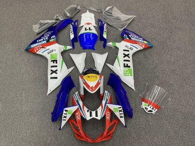 Online 2011-2024 Suzuki GSXR 600 / GSXR 750 Motorcycle Fairings - White Blue Yellow Red Green Fixi 11 Canada