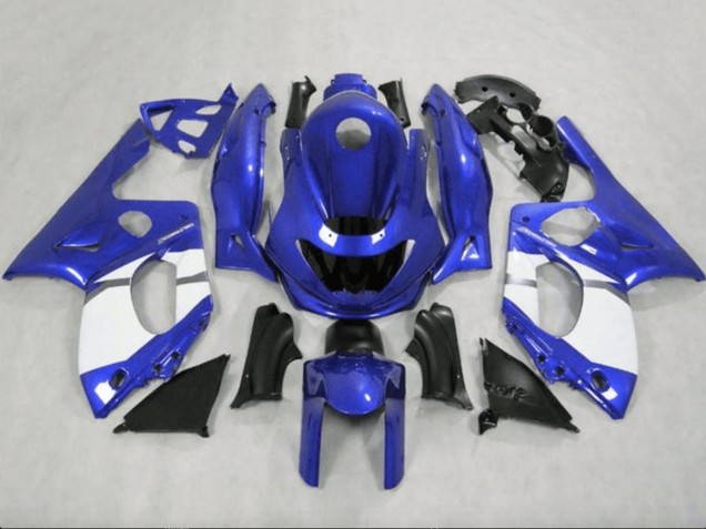 1996-2007 Yamaha YZF600R Thundercat Motorcycle Fairings - Blue White Grey Black Canada