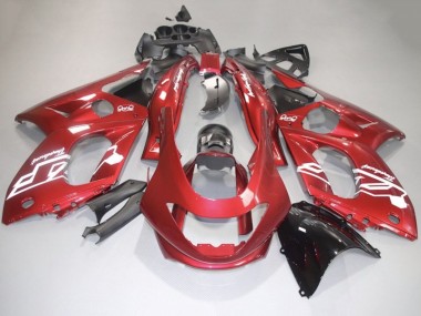 Online 1996-2007 Yamaha YZF600R Thundercat Motorcycle Fairings - Red White Canada