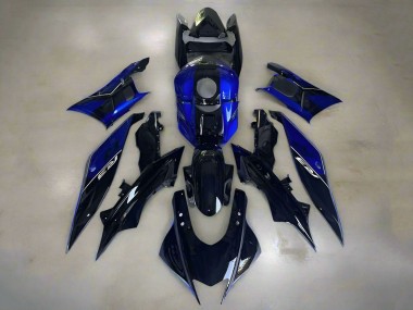 Online 2019-2021 Yamaha YZF R3/R25 Motorcycle Fairings - Blue Glossy Dark Blue Canada