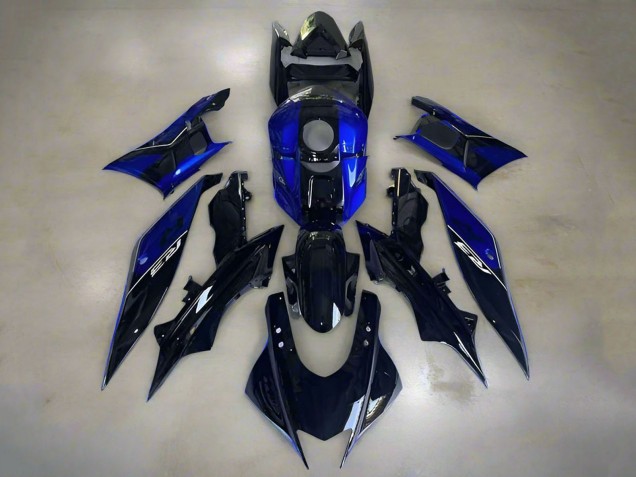 2019-2021 Yamaha YZF R3/R25 Motorcycle Fairings - Blue Glossy Dark Blue Canada