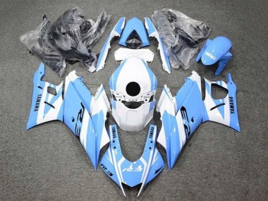 Online 2019-2021 Yamaha YZF R3/R25 Motorcycle Fairings - White Light Blue Canada