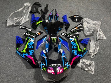 Online 2015-2019 Yamaha YZF 1000 R1 Motorcycle Fairings - Black Blue Pink Green Monster ENEOS Canada