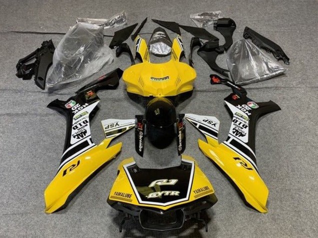 2015-2019 Yamaha YZF 1000 R1 Motorcycle Fairings - Yellow White Black GYTR Canada