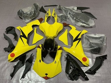 Online 2015-2019 Yamaha YZF 1000 R1 Motorcycle Fairings - Yellow Red Pikachu Canada