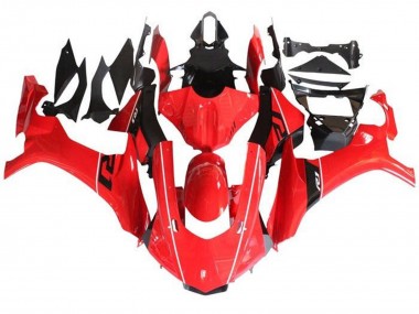 Online 2015-2019 Yamaha YZF 1000 R1 Motorcycle Fairings - Red Black White Stripe Canada