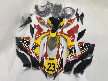 Online 2020-2025 Yamaha YZF 1000 R1 Motorcycle Fairings - White Yellow Red Black Canada