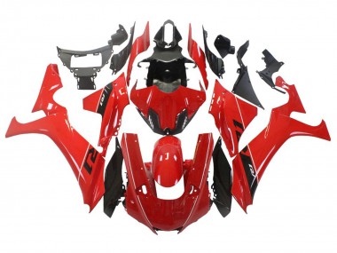 Online 2020-2025 Yamaha YZF 1000 R1 Motorcycle Fairing - Red White Glossy Black Canada