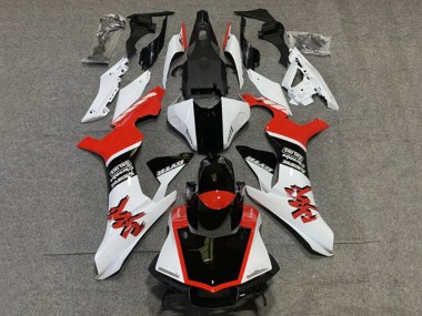 Online 2020-2025 Yamaha YZF 1000 R1 Motorcycle Fairings - White Red Glossy Black GYTR Canada