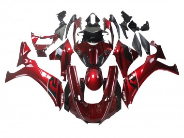Online 2020-2025 Yamaha YZF 1000 R1 Motorcycle Fairings - Red White Black Stripe Canada