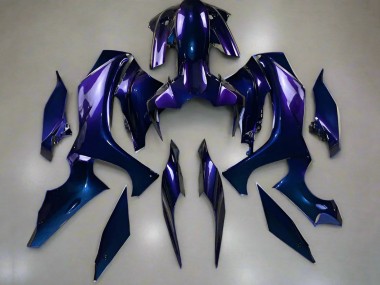 Online 2020-2025 Yamaha YZF 1000 R1 Motorcycle Fairings - Blue Purple Chameleon Canada