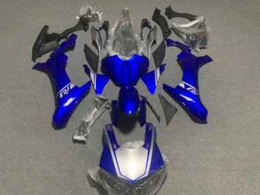 Online 2020-2025 Yamaha YZF 1000 R1 Motorcycle Fairings - Blue Silver Canada
