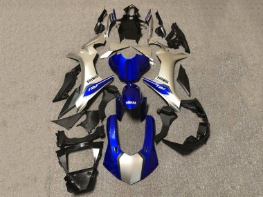 Online 2020-2025 Yamaha YZF 1000 R1 Motorcycle Fairings - Silver Blue Glossy Black Canada