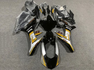 Online 2020-2025 Yamaha YZF 1000 R1 Motorcycle Fairings - Silver Yellow Glossy Black Canada