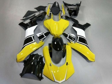 Online 2020-2025 Yamaha YZF 1000 R1 Motorcycle Fairings - Yellow White Glossy Black Canada