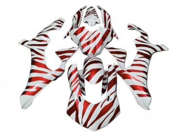Online 2020-2025 Yamaha YZF 1000 R1 Motorcycle Fairings - White Red Zebra Canada