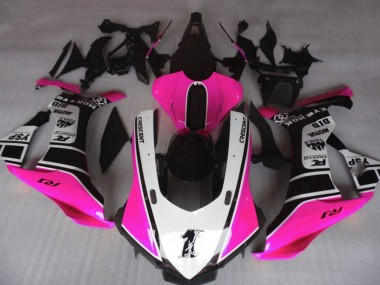 Online 2020-2025 Yamaha YZF 1000 R1 Motorcycle Fairings - Pink White Glossy Black Canada