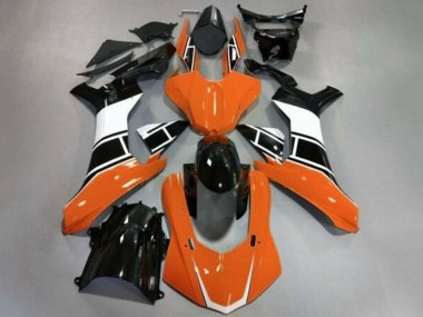 Online 2020-2025 Yamaha YZF 1000 R1 Motorcycle Fairings - Orange White Glossy Black Canada