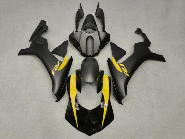 2020-2025 Yamaha YZF 1000 R1 Motorcycle Fairings - Glossy Black Matte Black Yellow Canada