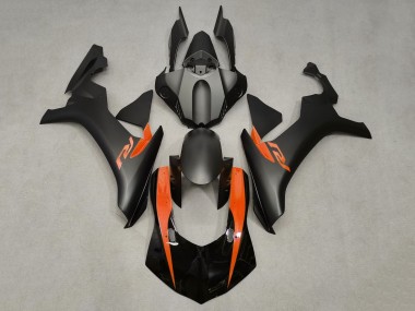 Online 2020-2025 Yamaha YZF 1000 R1 Motorcycle Fairings - Glossy Black Matte Black Orange Canada