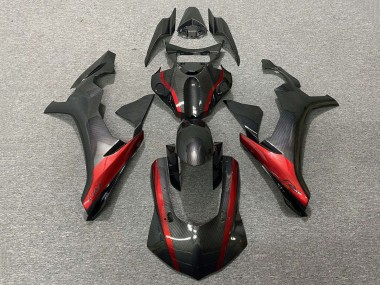 Online 2020-2025 Yamaha YZF 1000 R1 Motorcycle Fairings - Faux Carbon Fiber Red Canada