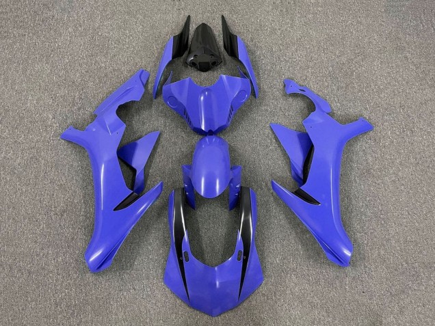 2020-2025 Yamaha YZF 1000 R1 Motorcycle Fairings - Blue Glossy Black Canada