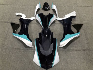 Online 2020-2025 Yamaha YZF 1000 R1 Motorcycle Fairings - White Teal Blue Glossy Black Canada