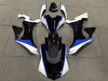 Online 2020-2025 Yamaha YZF 1000 R1 Motorcycle Fairings - White Blue Glossy Black Canada