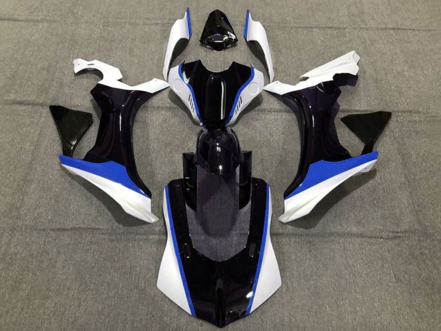 2020-2025 Yamaha YZF 1000 R1 Motorcycle Fairings - White Blue Glossy Black Canada